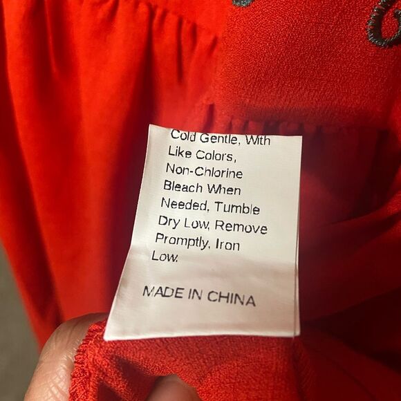 SHEIN Women's Embroidered Mini BOHO Pullover Dress - Picture 7 of 8